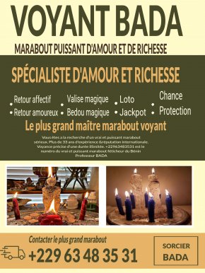 Le meilleur medium Voyant marabout envoutement amoureux immédiat 